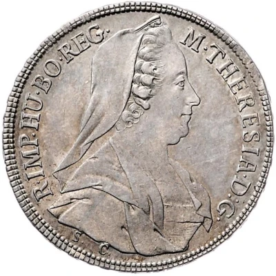 ½ Thaler - Maria Theresia front