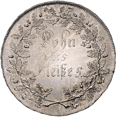 ½ Thaler - Maximilian I Joseph Schulpreistaler ND back