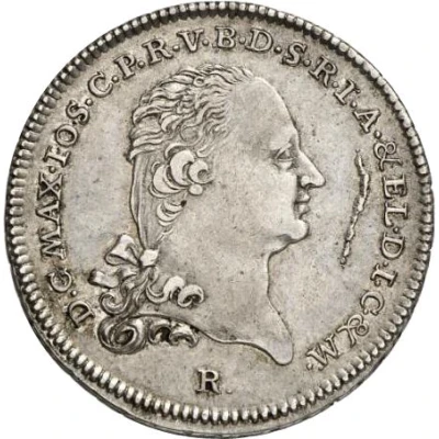 ½ Thaler - Maximilian IV Joseph front