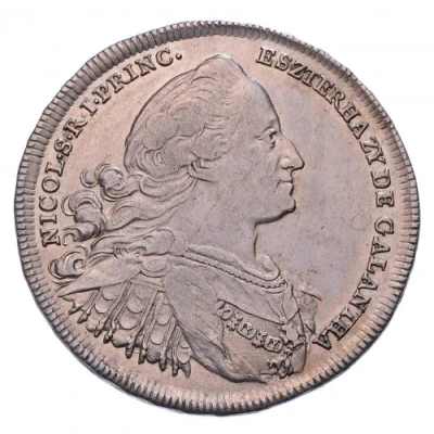 ½ Thaler - Miklós Eszterházy front