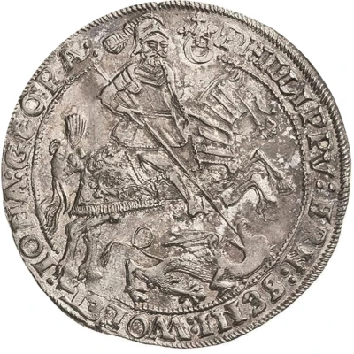 ½ Thaler - Philip Ernest, Wolfgang III and John George II front