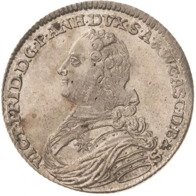 ⅓ Thaler - Victor II Frederick front