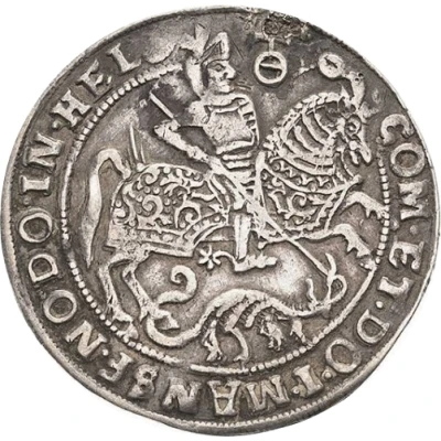 ¼ Thaler - Volrat VI, Jobst II, Wolfgang III and Bruno III Death back