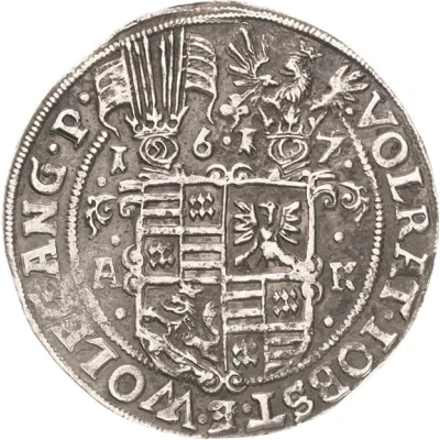 ½ Thaler - Volrat VI, Jobst II and Wolfgang III front