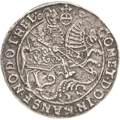 ½ Thaler - Volrat VI, Jobst II and Wolfgang III back