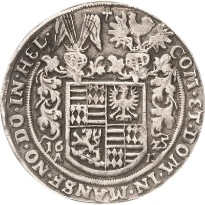 ½ Thaler - Volrat VI, Wolfgang III and John George back