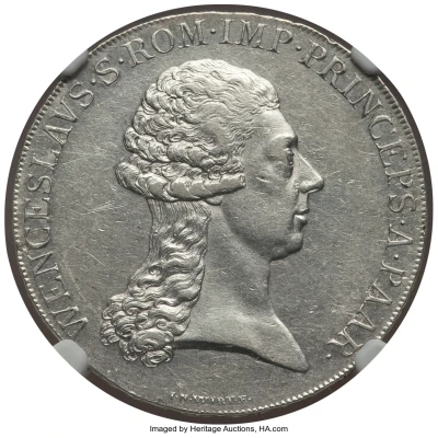 ½ Thaler - Wenzel front