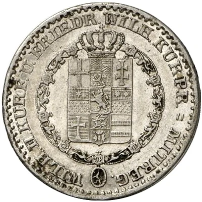 ⅙ Thaler - William II and Frederick William front