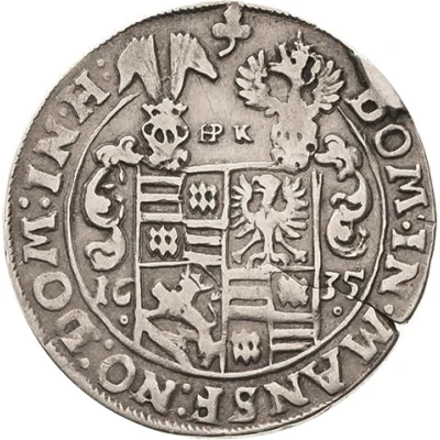 ¼ Thaler - Wolfgang III and John George II back