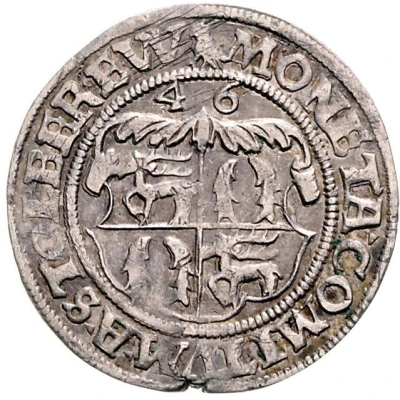 ¼ Thaler - Wolfgang, Louis II, Henry XXI, Albert George and Christoph I back