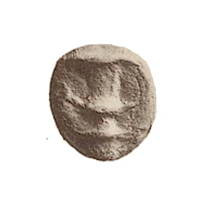 ½ Uncia Cantharus series 301 BC - 201 BC back