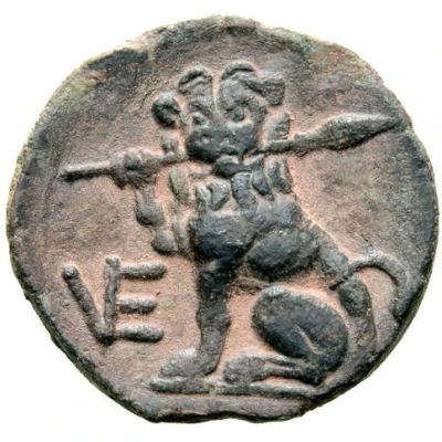 Æ Uncia 210 BC - 200 BC back