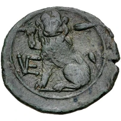 Æ Uncia 210 BC - 200 BC back