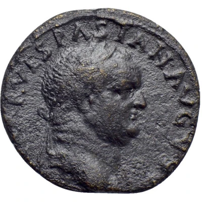 Æ - Vespasian PON MAX TR P P P COS VIII CENS S C; Victory front