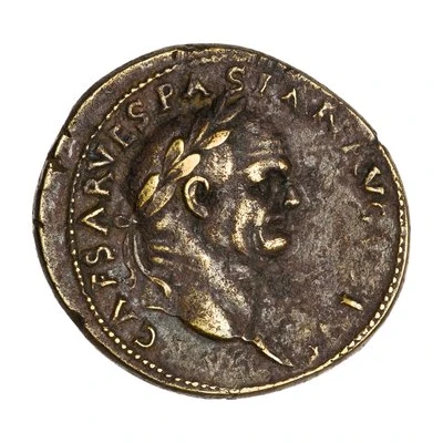 Æ - Vespasian PONT MAX TR POT P P COS VIII CENS S C; Ceres front