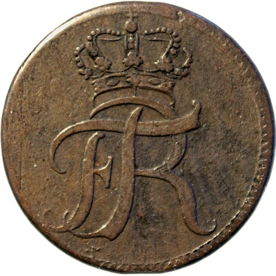 1-½ Heller - Frederick I front