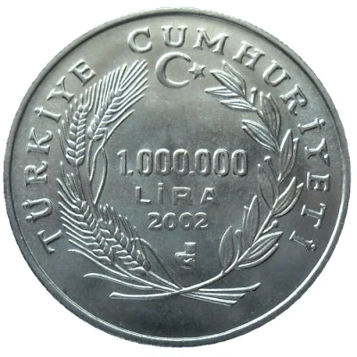 1 000 000 Lira Yunus Emre front