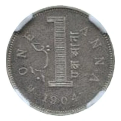 1 Anna - Edward VII Nickel Pattern Variant back