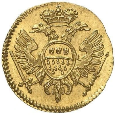 1 Brodtpfennig Gold pattern strike ND front