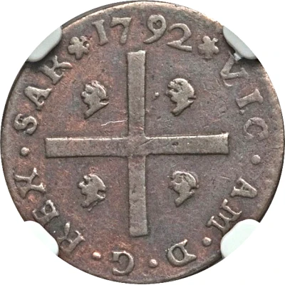 1 Cagliarese - Victor Amadeus III front