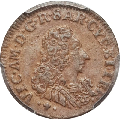 1 Cagliarese - Victor Amadeus II front