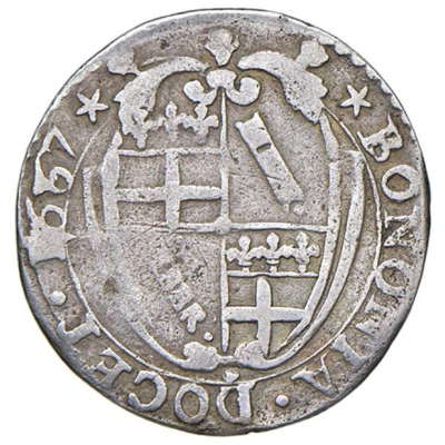 1 Carlino - Alexander VII Anonimous front