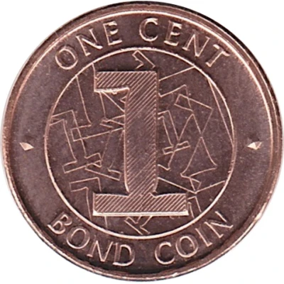 1 Cent Bond Coin back