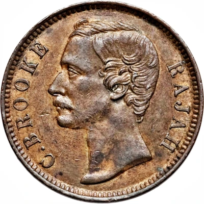 1 Cent - Charles C. Brooke Rajah front