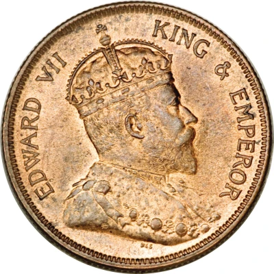 1 Cent - Edward VII front