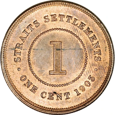 1 Cent - Edward VII back