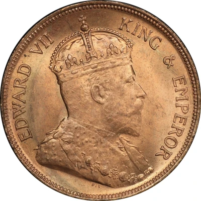 1 Cent - Edward VII front