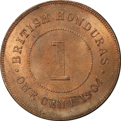 1 Cent - Edward VII back