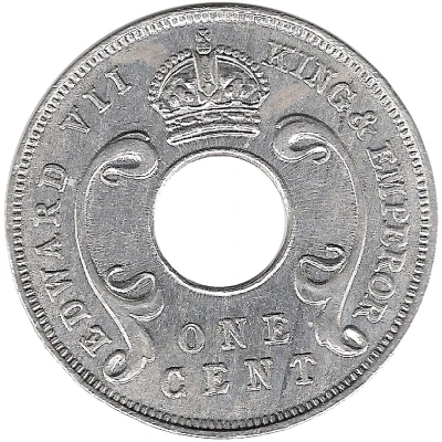 1 Cent - Edward VII front