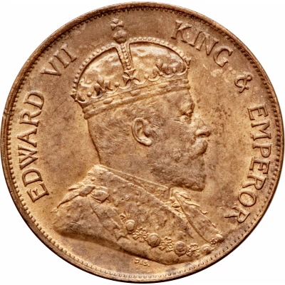 1 Cent - Edward VII front