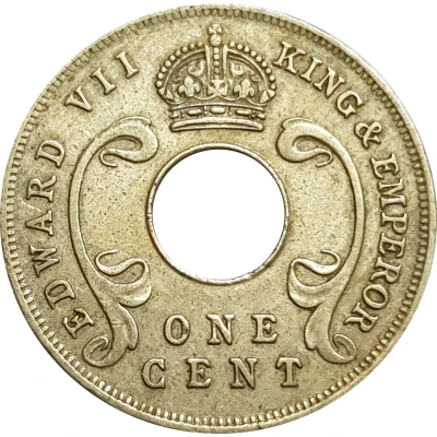 1 Cent - Edward VII front