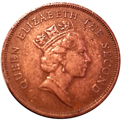 1 Cent - Elizabeth II 3rd portrait front