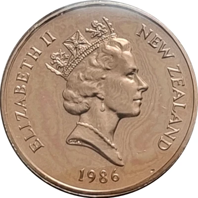 1 Cent - Elizabeth II 3rd portrait front