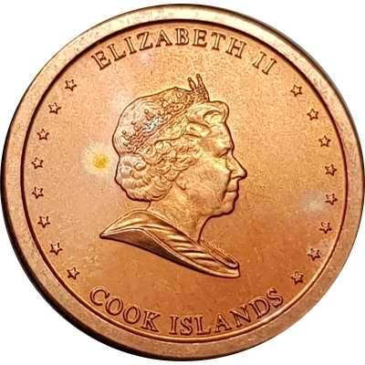 1 Cent - Elizabeth II 4th portrait front