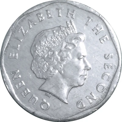 1 Cent - Elizabeth II 4th portrait front