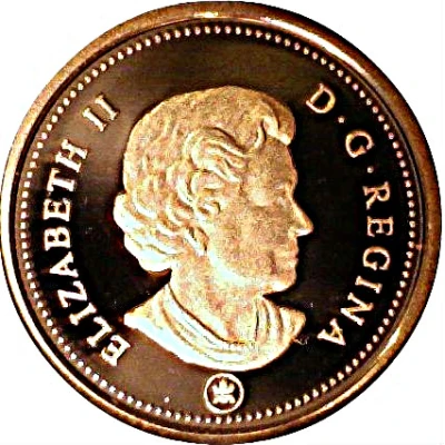 1 Cent - Elizabeth II 4th portrait front