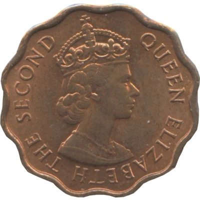 1 Cent - Elizabeth II Bronze front