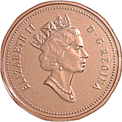 1 Cent - Elizabeth II Confederation front