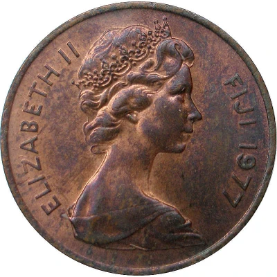 1 Cent - Elizabeth II FAO front