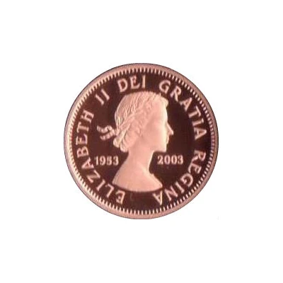 1 Cent - Elizabeth II First Elizabeth II effigy front