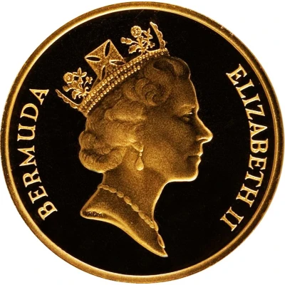 1 Cent - Elizabeth II Gold Proof Issue front