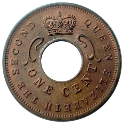 1 Cent - Elizabeth II front