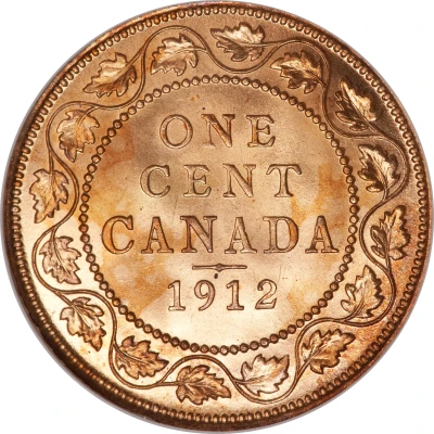 1 Cent - George V with "DEI GRA" back