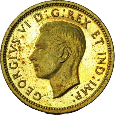 1 Cent - George VI Pattern strike front