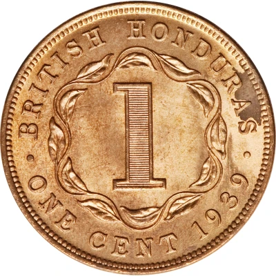 1 Cent - George VI With "King and Emperor" back