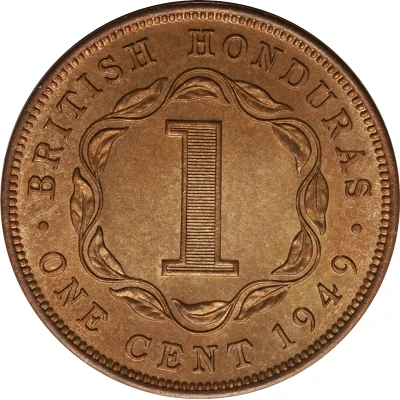 1 Cent - George VI Without "King and Emperor" back